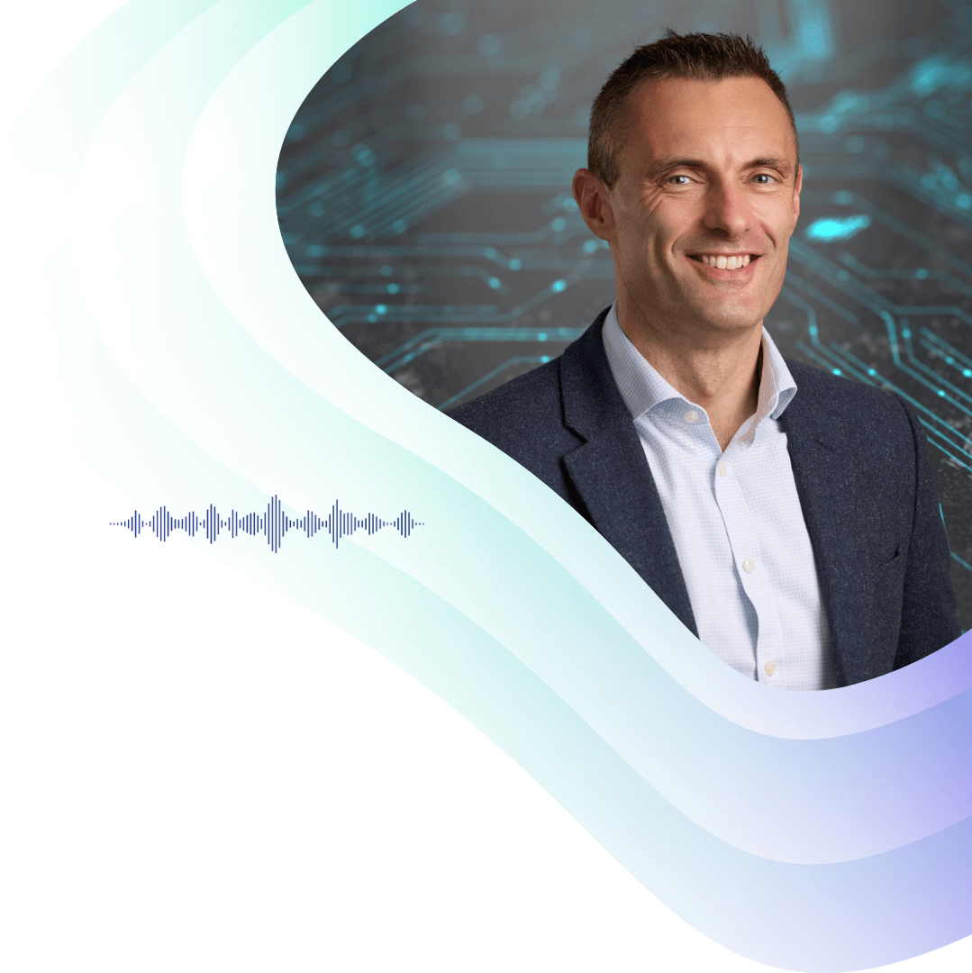 Wind turbines at sunset