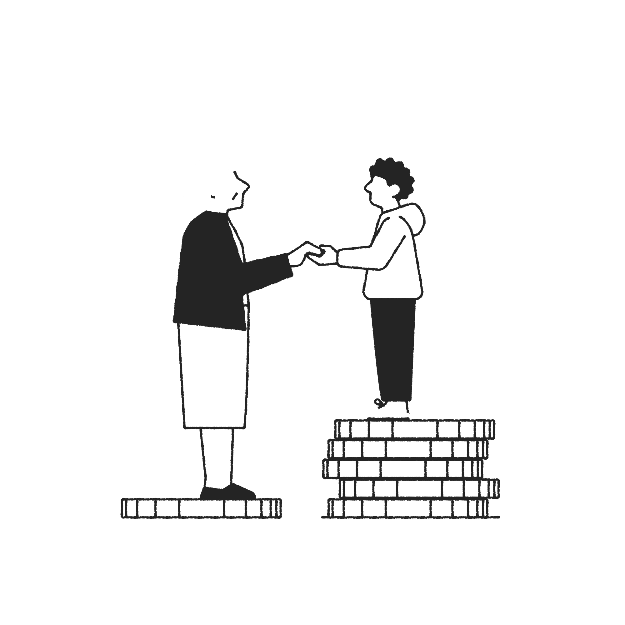 Wind turbines at sunset